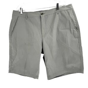 Eddie Bauer Horizon Guide Chino Shorts Men's 40 Gray Gorpcore Outdoors Hiking